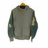 ディーゼル DIESEL ダメージデニム x スウェット ジップアップフーディブルゾン ハトメ メンズ import:S