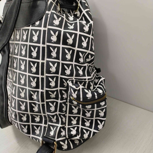プレイボーイ PLAY BOY PU LEATHER BACKPACK レディース ONE SIZE