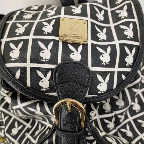 プレイボーイ PLAY BOY PU LEATHER BACKPACK レディース ONE SIZE