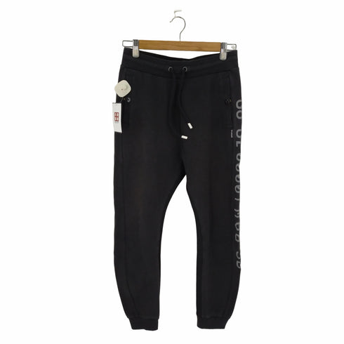 ジースターロー G-STAR RAW メッシュ切替 サイドプリントスウェットパンツ メンズ XS