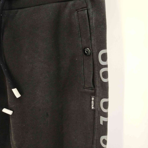 ジースターロー G-STAR RAW メッシュ切替 サイドプリントスウェットパンツ メンズ XS