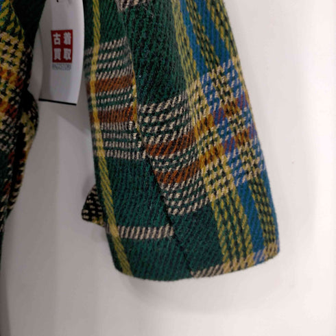 X.D FASHION COLLECTION マルチチェックツイードチェスターコート レディース JPN:S