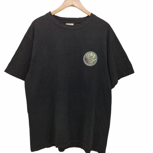 ヘインズ Hanes 90s USA製 シングルステッチ 両面プリントTシャツ メンズ import:L