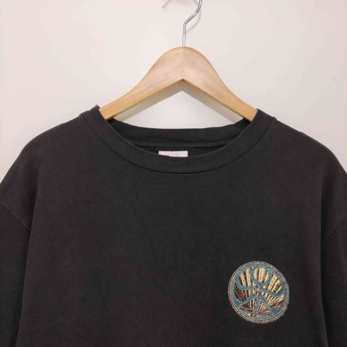 ヘインズ Hanes 90s USA製 シングルステッチ 両面プリントTシャツ メンズ import:L