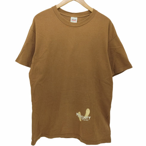 アンビル Anvil 90s USA製 バックプリントヴィンテージTシャツ シングルステッチ メンズ import:L