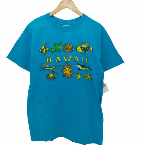 フルーツオブザルーム FRUIT OF THE LOOM フロントプリントクルーネックTシャツ メンズ import:M