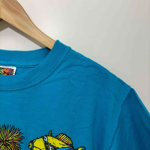 フルーツオブザルーム FRUIT OF THE LOOM フロントプリントクルーネックTシャツ メンズ import:M