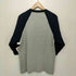 アンビル Anvil ラグランスリーブ 7分丈Tシャツ メンズ import:M