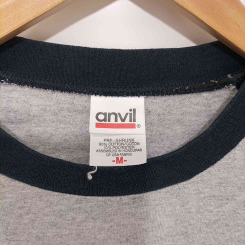 アンビル Anvil ラグランスリーブ 7分丈Tシャツ メンズ import:M
