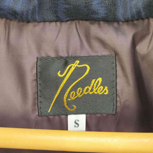 ニードルズ Needles Hooded Down Sur Coat - C/PE Moire Stripe Jq. フーデッドダウンサーコート メンズ JPN:S