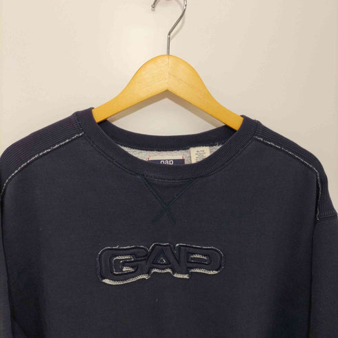 ギャップ Gap 00s OLD 前V フロントロゴフェードスウェット メンズ import:XL