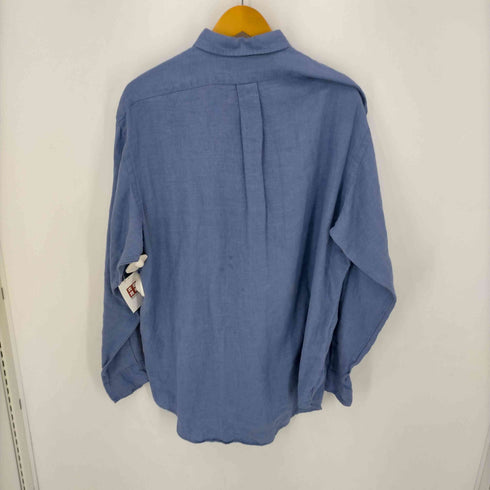 ポロバイラルフローレン Polo by RALPH LAUREN リネン100% レギュラーカラー L/S シャツ メンズ JPN:L