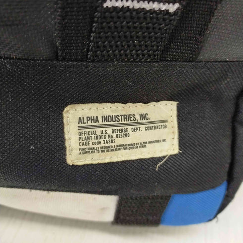 アルファインダストリーズ ALPHA INDUSTRIES スクエアバックパック トリコロール メンズ ONE SIZE