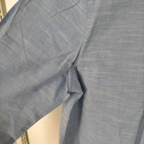 エキプモンフェム EQUIPMENT FEMME 比翼 ボタンダウンシャツ ドレス シャツワンピース レディース JPN:S