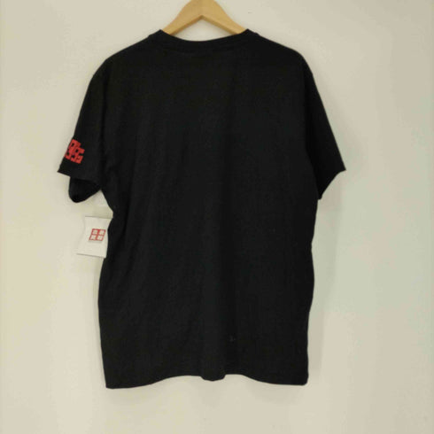 アニメ キャラクター グラフィック プリント S/S クルーネック Tシャツ メンズ LL
