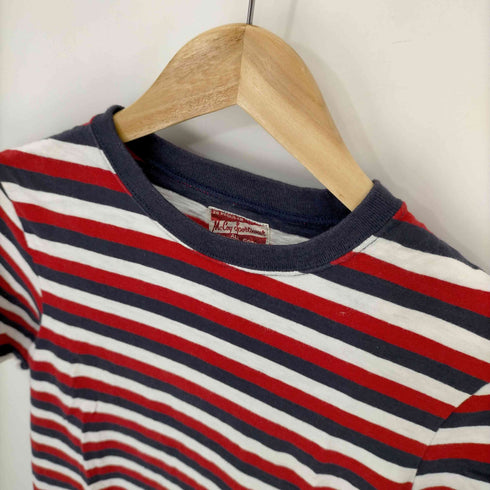 リアルマッコイズ REAL McCoyS マルチボーダー S/S Tシャツ レディース