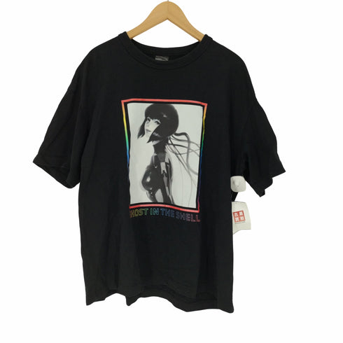 ジーユー GU アニメ キャラクター グラフィック プリント S/S クルーネック Tシャツ メンズ JPN:XL