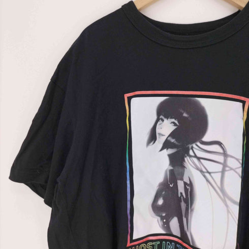 ジーユー GU アニメ キャラクター グラフィック プリント S/S クルーネック Tシャツ メンズ JPN:XL