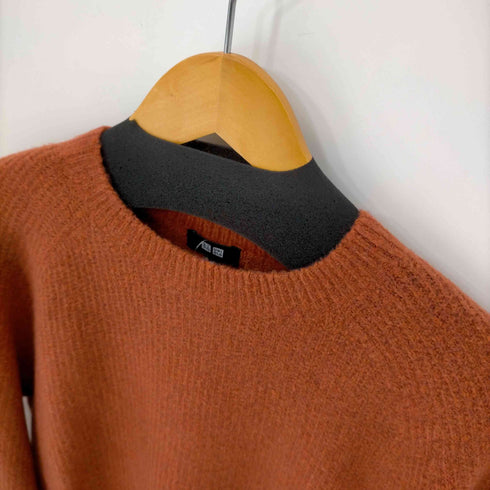 ユニクロ UNIQLO 3Dスフレヤーンクルーネックセーター メンズ JPN:M