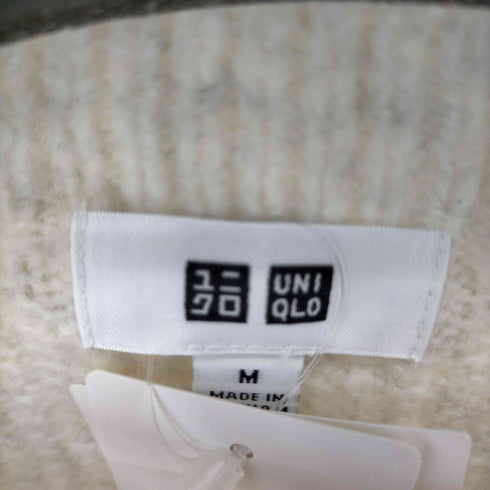 ユニクロ UNIQLO 3Dスフレヤーンクルーネックセーター メンズ JPN:M