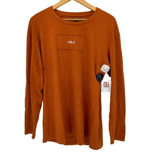 ナイジェルケーボン ライブロ NIGEL CABOURN LYBRO 染めコットン ロングスリーブTシャツ メンズ 44