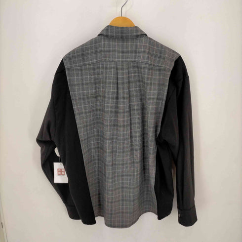 サノバチーズ SON OF THE CHEESE Two tone shirt メンズ JPN:XL