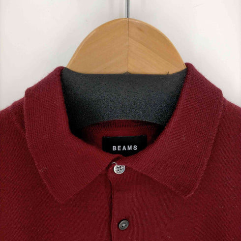 ビームス BEAMS 14Gニットポロシャツ メンズ JPN:L