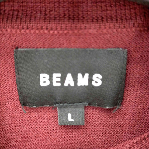 ビームス BEAMS 14Gニットポロシャツ メンズ JPN:L