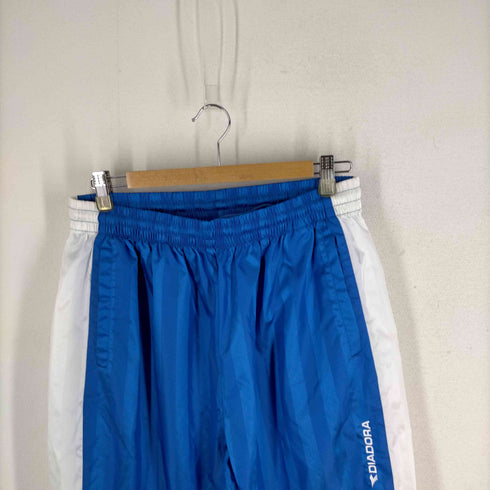 ディアドラ DIADORA 裾ジップ サイドライン ナイロンパンツ メンズ XO