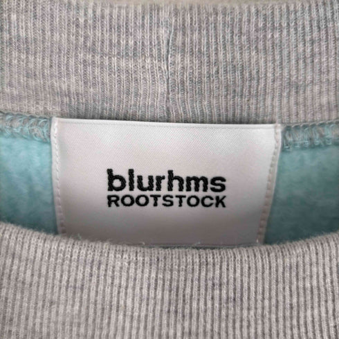ブラームスルーツストックス blurhms ROOTSTOCK バックフリーススウェットクルーネックプルオーバー メンズ JPN:2