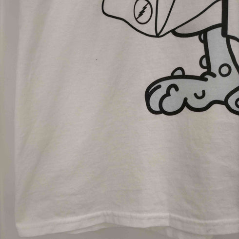 ミルク ボーイ MILK BOY おばけプリント 長袖Tシャツ メンズ