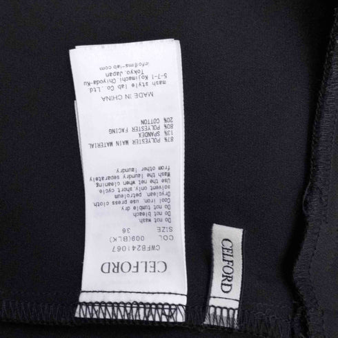 セルフォード CELFORD 24SS タックデザインペプラムビスチェ レディース JPN:36