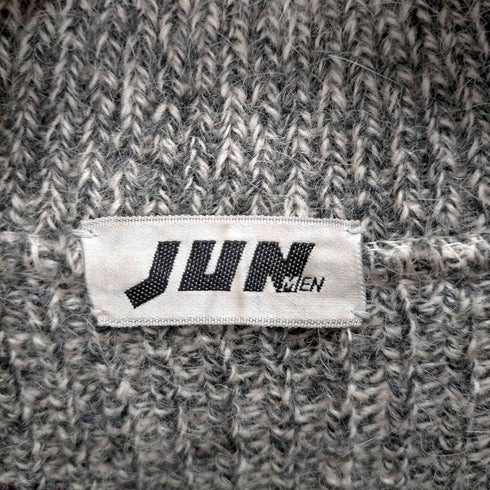 ジュンメン JUN MEN 80~90S ハーフボタンローゲージボーダーニット メンズ