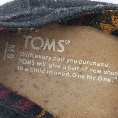 トムス TOMS ローカットスニーカー メンズ M9