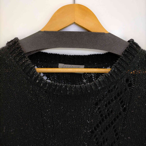 ヨウジヤマモトプールオム Yohji Yamamoto POUR HOMME オーバーサイズ シアーコットンニット メンズ JPN:3
