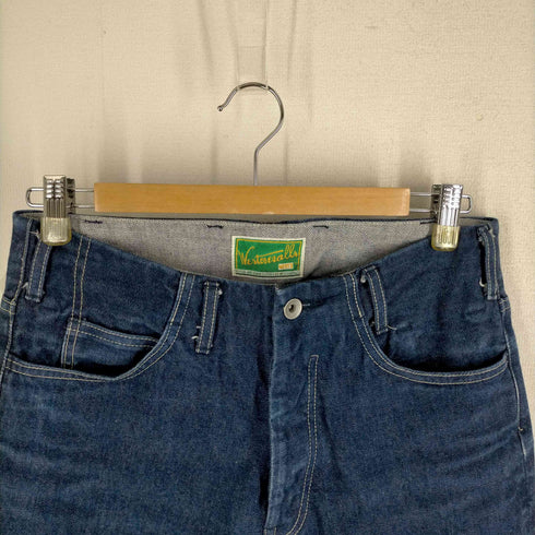 ウエストオーバーオールズ WESTOVERALLS 20SS 106B DENIM ボタンフライ テーパードデニムパンツ メンズ W30
