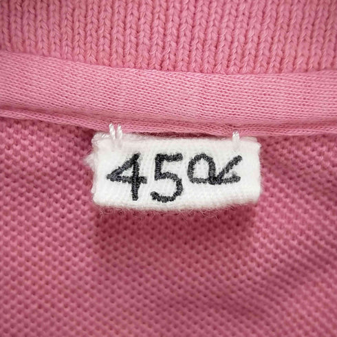フォーティーファイブアール 45α ショートスリーブポロシャツ レディース