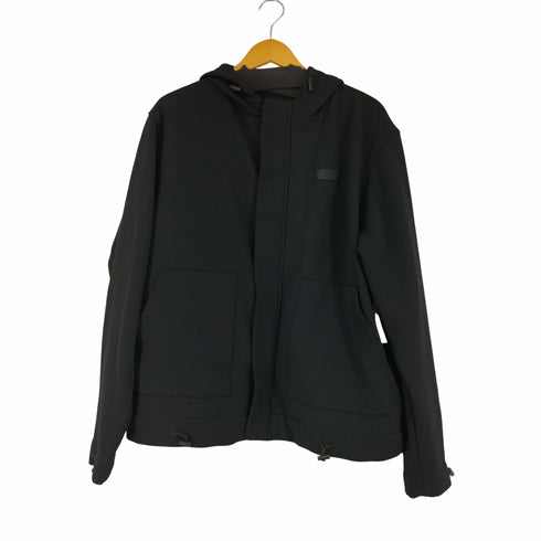 ザラ ZARA ドローコード付き 比翼フーデッドジャケット メンズ XL