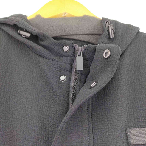 ザラ ZARA ドローコード付き 比翼フーデッドジャケット メンズ XL