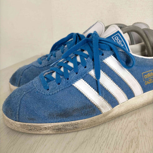 アディダスオリジナルス adidas Originals 20AW GAZELLE VINTAGE BLUE ガゼル ローカットスニーカー メンズ JPN:26