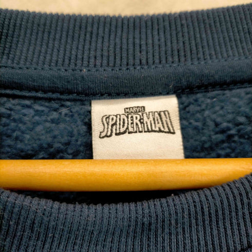 マーベル MARVEL パイル地キャラクター刺繍 裏起毛スウェット メンズ import:L