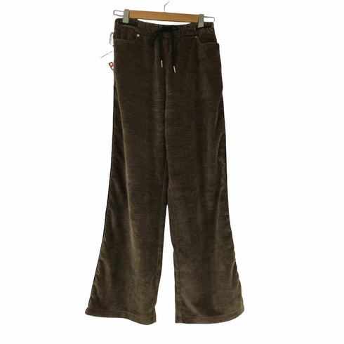 YUSE 23AW VELOUR PIPING WIDE TRACK メンズ JPN:S