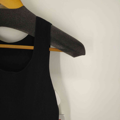 ユニクロ UNIQLO 3Dニットリブワンピース レディース import:L