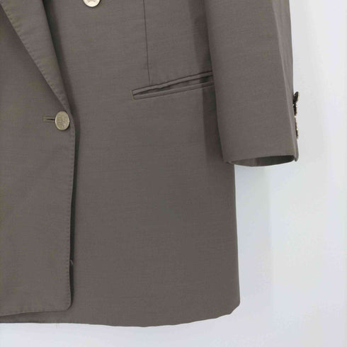 バーバリーズ BURBERRYS 90s wool & mohair ダブル 金ボタン テーラード ジャケット メンズ