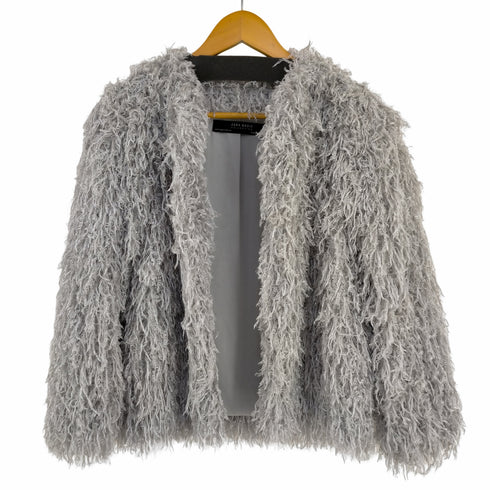 ザラ ZARA Stylish Shimmery Short Jacket レディース import:S