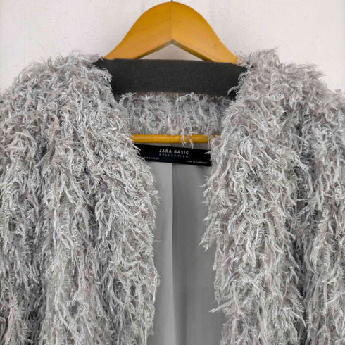 ザラ ZARA Stylish Shimmery Short Jacket レディース import:S