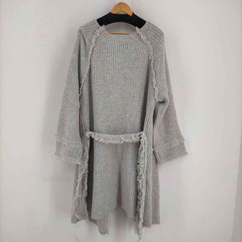 グラムリップ Glam Lips Loose Frill Out Collar Random Fringe Gown レディース FREE