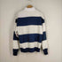 スパオ SPAO ボーダー柄 スウェットラガーシャツ メンズ JPN:M