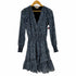 マイケルマイケルコース Michael Michael Kors Metallic Floral Georgette Smocked Dress レディース XXS