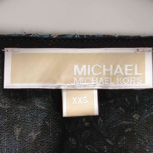 マイケルマイケルコース Michael Michael Kors Metallic Floral Georgette Smocked Dress レディース XXS